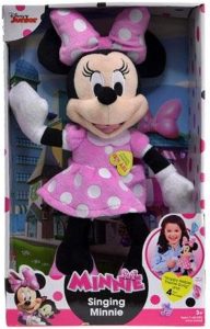 Disney Minnie Mouse Singing Plush Toy – 12" Happy Helpers Doll with Sound