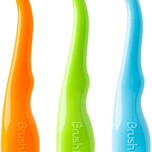 Brush Buddies Blippi Kids Toothbrushes – Soft Bristles, 3 Pack - Image 3