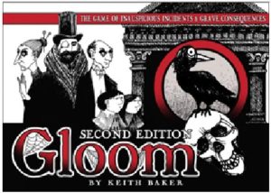 Gloom Card Game (2nd Edition) – Dark Humor Strategy Game for Adult