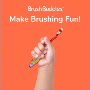 Brush Buddies Blippi Kids Toothbrushes – Soft Bristles, 3 Pack - Image 8