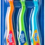 Brush Buddies Blippi Kids Toothbrushes – Soft Bristles, 3-Pack for Gentle Cleaning