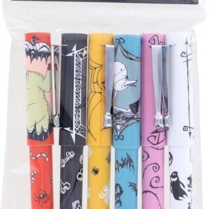 Nightmare Before Christmas Pens & Sticky Notes Set – 6 Pack - Image 4