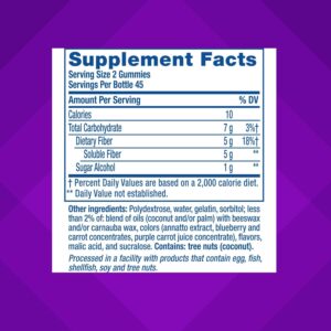 Vitafusion Fiber Well Sugar-Free Gummies – Digestive Support, 90 Ct - Image 3