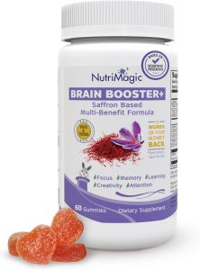 Brain Booster+ Kids Gummies with Saffron & Multivitamins, 60ct