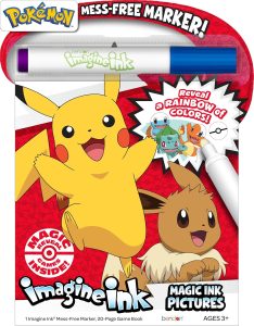 Pokemon Imagine Ink Magic Coloring Book – Mess-Free Activity for Kids