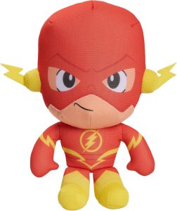 Just Play DC Justice League Flash Bean Buddy Plush – 7.25” Soft Toy for Kids Ages 3+