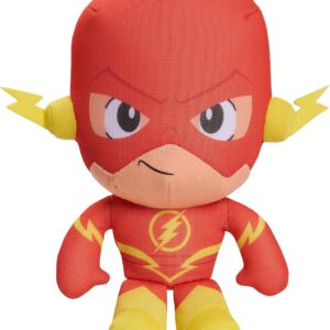 Just Play DC Justice League Flash Bean Buddy Plush – 7.25” Soft Toy for Kids Ages 3+