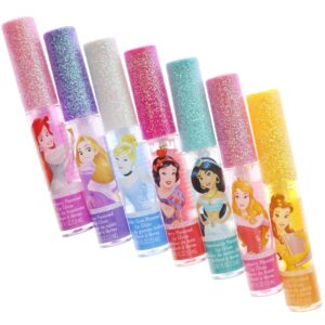 Townley Girl Disney Princess Lip Gloss Set – 7 Sparkly Flavors - Image 3