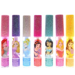 Townley Girl Disney Princess Lip Gloss Set – 7 Sparkly Flavors - Image 4