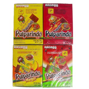 Pulparindo Candy Variety Pack – Original, Mango, Extra Hot & Watermelon