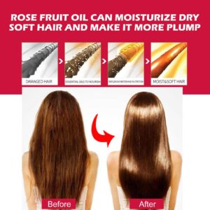 EELHOE Rosehip Facial Oil – Hydrating & Nourishing Skincare for Face, Body, Hair & Massage - Image 3