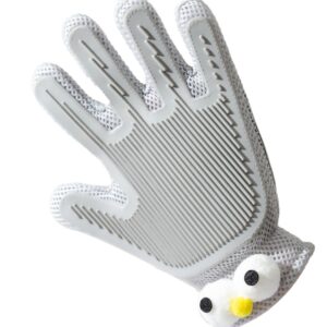 Pet Grooming Gloves – Hair Removal and Massage Brush for Cats and Dogs, Gentle Deshedding Glove Tool - Image 1