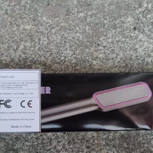 Negative Ion Hair Straightener Comb – Anti-Frizz Electric Brush for Smooth & Shiny Hair - Image 3