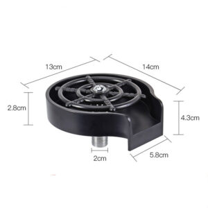 High-Pressure Automatic Cup Washer – Sink Faucet Attachment for Bar Counters & Kitchens, Rinse Tool for Coffee Pitchers & Glassware - Image 6