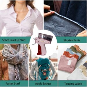 Handheld Tagging Gun with 5 Needles & 1000 Barbs – Quick Clothing Tag Attacher for Retail, Fabric, and Craft Use - Image 3