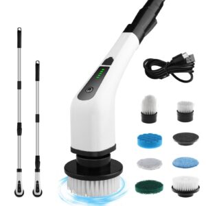 Electric Cleaning Brush – Rechargeable Spin Scrubber with Multiple Brush Heads for Bathroom, Kitchen, Tile, and Grout - Image 6