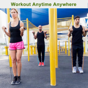 11-Piece Resistance Bands Set – Workout Tubes, Exercise Bands, Fitness Training Kit - Image 6
