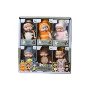 6-Piece Princess Doll Gift Box – Birthday, Christmas & Holiday Gift for Girls - Image 4