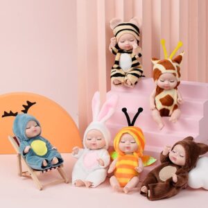 6-Piece Princess Doll Gift Box – Birthday, Christmas & Holiday Gift for Girls - Image 5