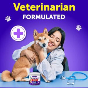 Dog Multivitamin Chews – 20-in-1 Vitamins & Supplements, Glucosamine, Joint & Immune Support, 120 Chews - Image 3