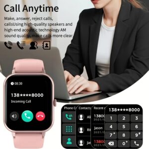 ZL54CJ Smartwatch – Square Design, BT Call, Heart Rate, Fitness Tracker, Waterproof, iOS & Android - Image 4