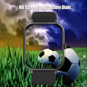 ZL54CJ Smartwatch – Square Design, BT Call, Heart Rate, Fitness Tracker, Waterproof, iOS & Android - Image 3