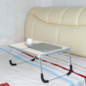 Foldable Laptop Table with Adjustable Legs – Portable Bed Desk for Sofa, Couch, Floor & Dorm Room - Image 4