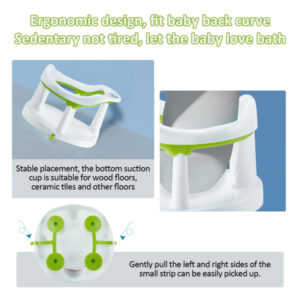 Baby Bath Chair for Infants & Toddlers – Safe Non-Slip Bath Seat for Babies 6 Months and Up - Image 4