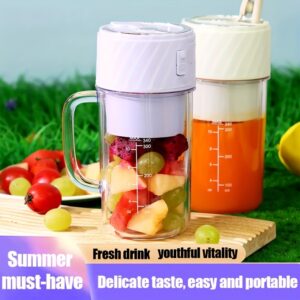 Portable Rechargeable Mini Blender – Travel Cup with Lid & Straw - Image 4