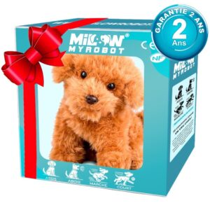 Robot Puppy Plush Doll – Soft Interactive Toy for Kids