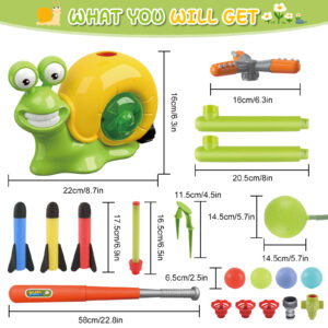 Water Sprinkler Toy for Kids – Outdoor Summer Fun Yard & Pool Toy (Yellow, Ages 3+) - Image 4