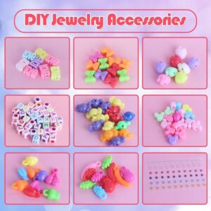 DIY Jewelry Craft Kit for Kids – Necklace & Bead Design Toy for Girls - Image 4