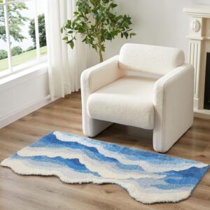 Non-Slip Washable Area Rug – Cute Absorbent Floor Mat for Bedroom & Bathroom - Image 3