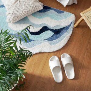 Non-Slip Washable Area Rug – Cute Absorbent Floor Mat for Bedroom & Bathroom - Image 4