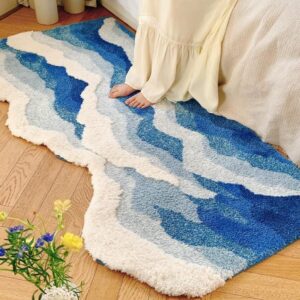 Non-Slip Washable Area Rug – Cute Absorbent Floor Mat for Bedroom & Bathroom
