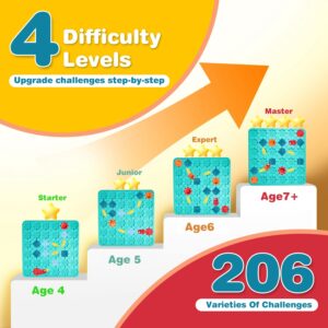 Kids Logical Road Builder Puzzle – Montessori STEM Educational Toy for Ages 3–8 - Image 5