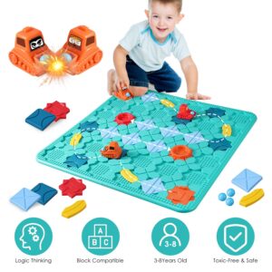 Kids Logical Road Builder Puzzle – Montessori STEM Educational Toy for Ages 3–8