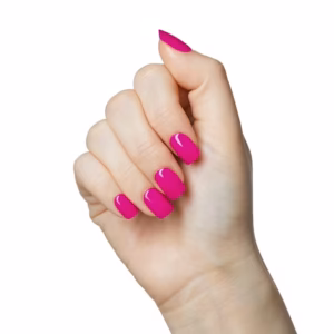 Impress Color Press On Nails, 'All Smiles', Pink, Short Squoval, 30 Count - Image 3