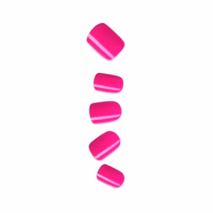 Impress Color Press On Nails, 'All Smiles', Pink, Short Squoval, 30 Count - Image 4