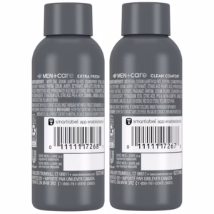 DOVE MEN + CARE Body & Face Wash Variety 2-Pack – Extra Fresh + Clean Comfort, Travel Essentials, 3 Oz Ea - Image 3