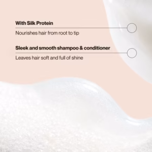 Suave Silk Protein Infusion Smooth & Sleek Shampoo & Conditioner Value Pack, 2 x 15 FL OZ - Image 3
