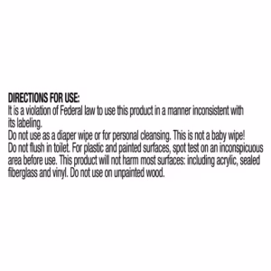 Great Value Lemon Scent Disinfecting Wipes, 1 Lbs, 5.5 oz, 75 Count - Image 4